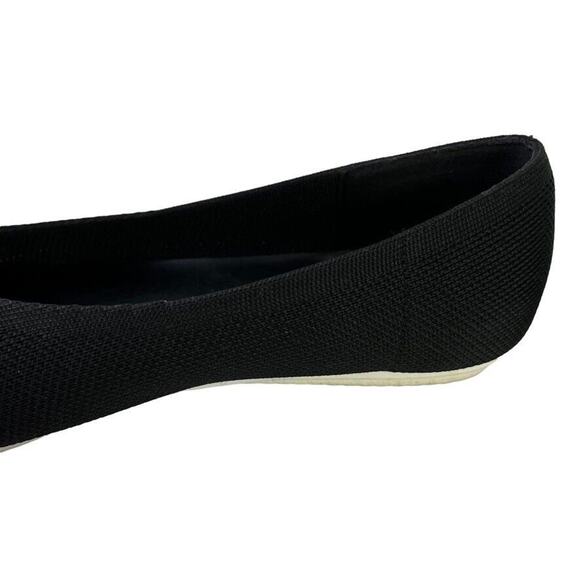 Sole Society Womens Black Knit Slip On Point Toe Loafers Flats Shoes sz 7 M - Picture 4 of 16